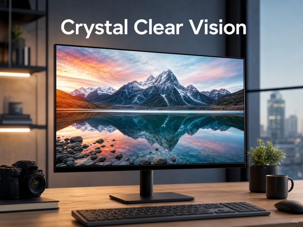Crystal Clear 4K Monitor