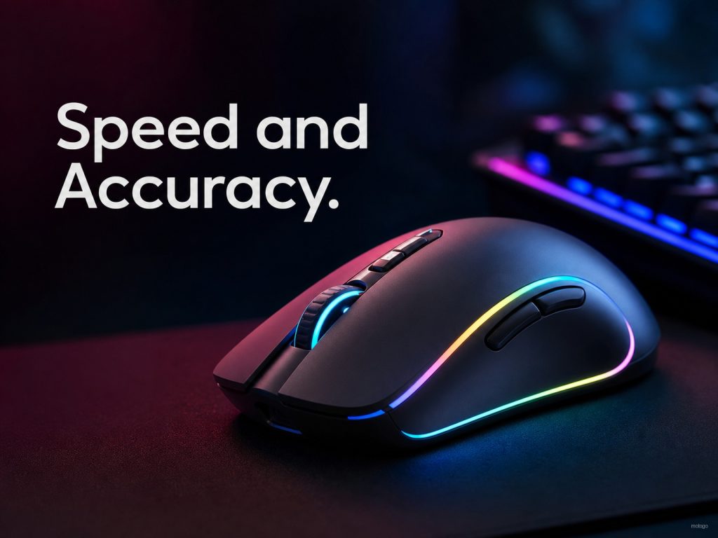 Speed and Accuracy Gaming Mouse
