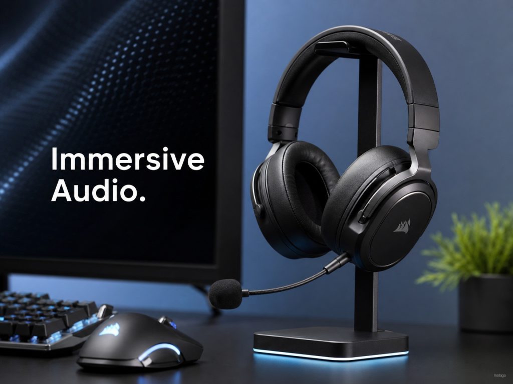 Immersive Audio Gaming Headset